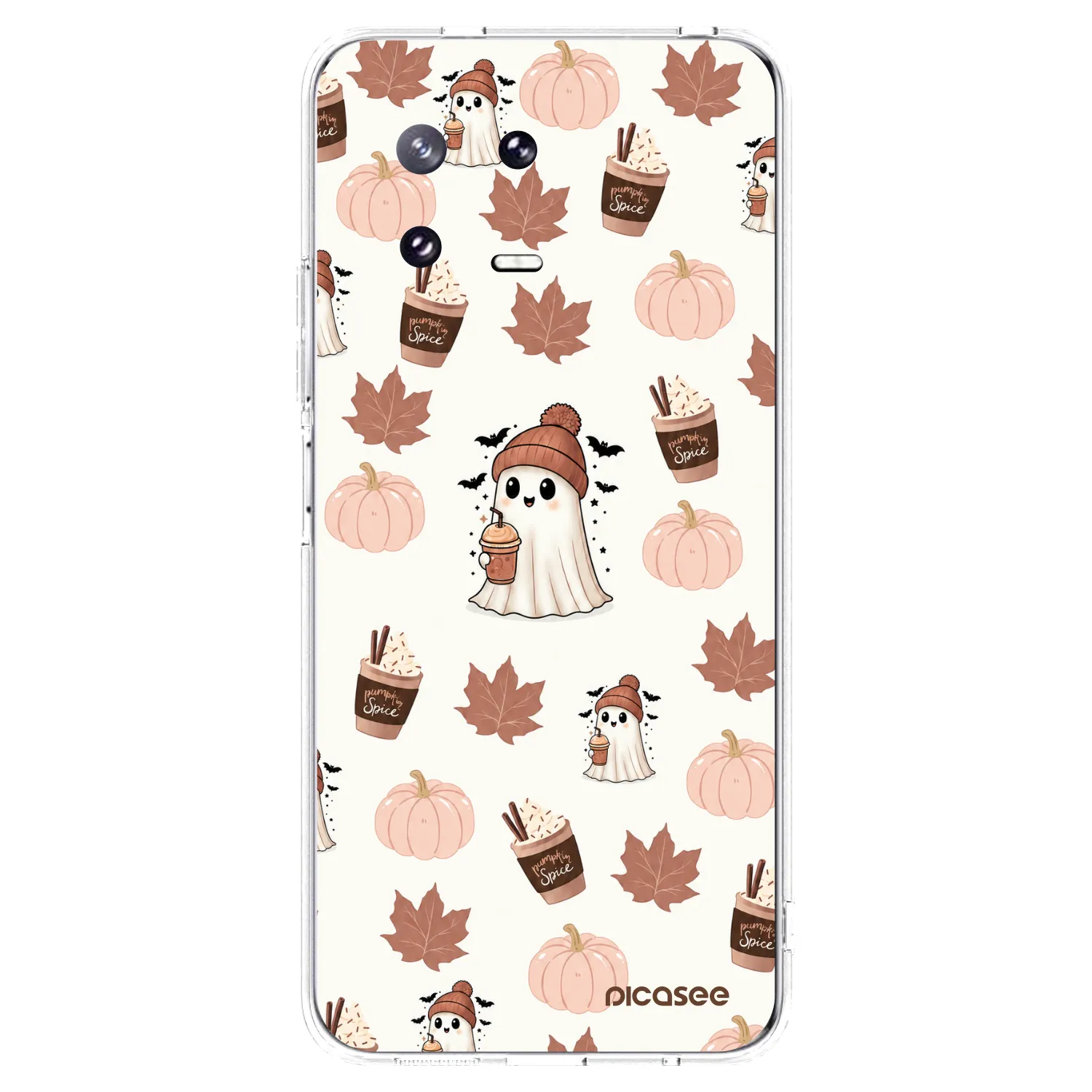 Picasee silikonový průhledný obal pro Xiaomi 13 Pro - Pumpkin spice