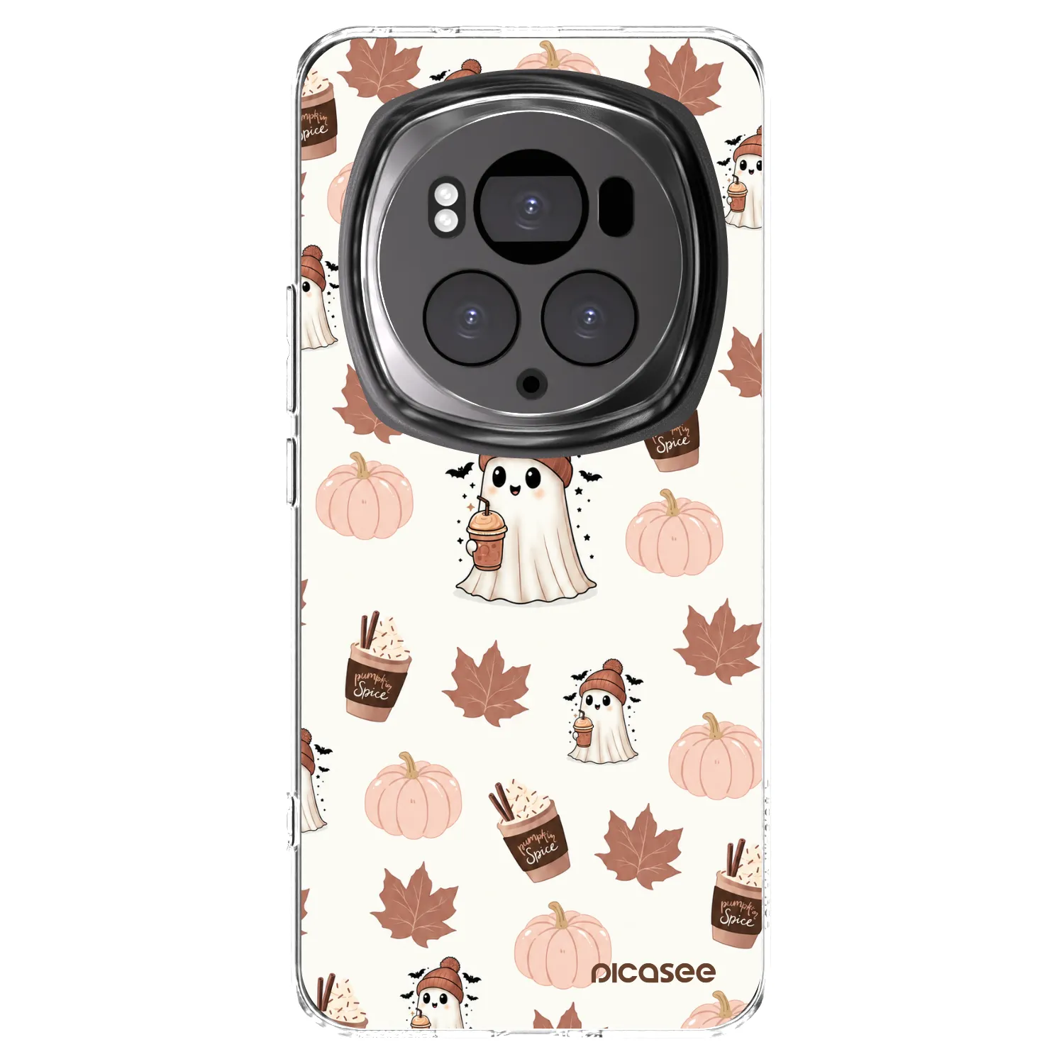 Picasee silikonový průhledný obal pro Honor Magic6 Pro - Pumpkin spice