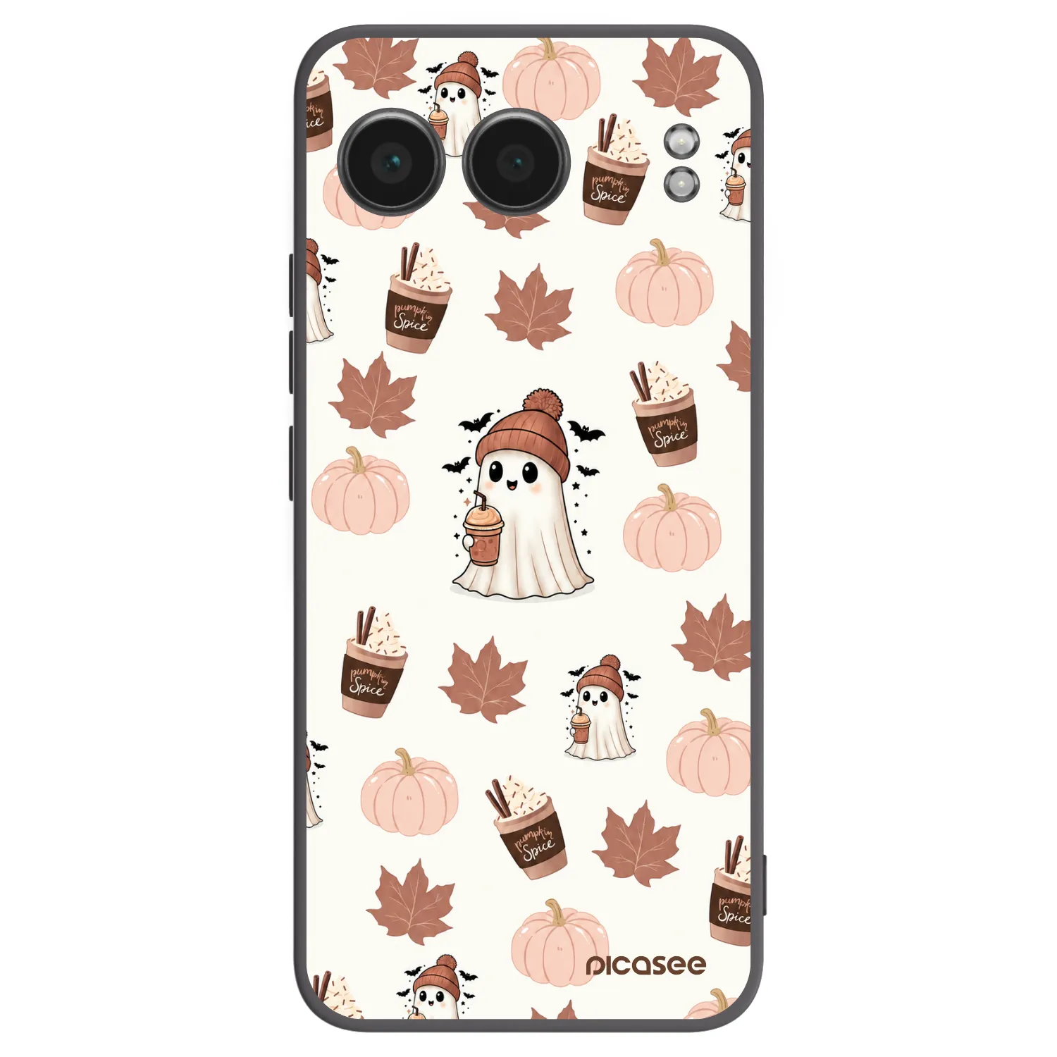Picasee silikonový černý obal pro OnePlus Nord 4 - Pumpkin spice