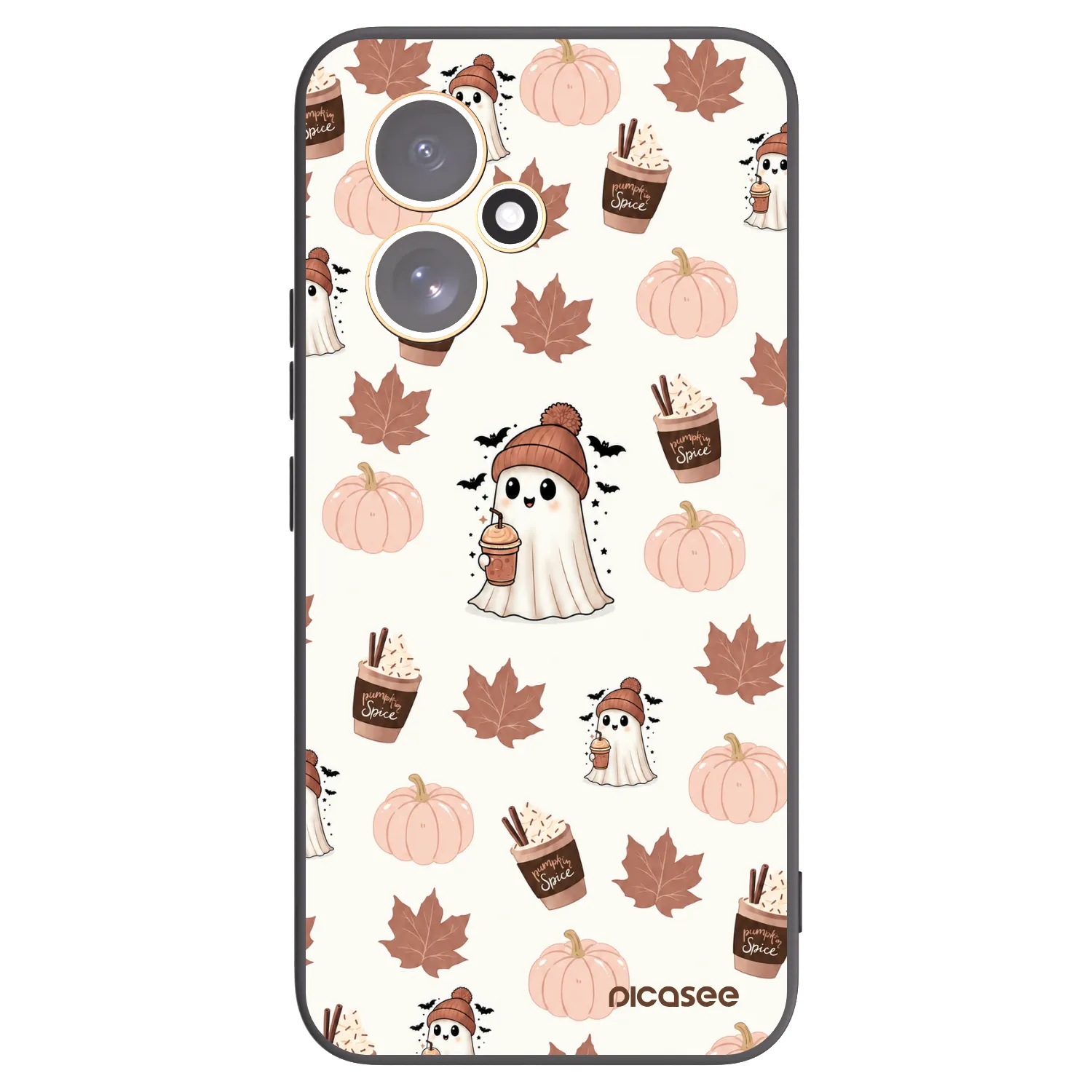 Picasee silikonový černý obal pro Honor 400 5G - Pumpkin spice