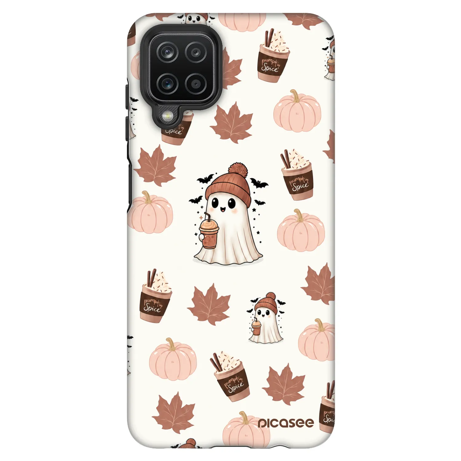 Picasee Fashion Case pro Samsung Galaxy A12 A125F - Pumpkin spice
