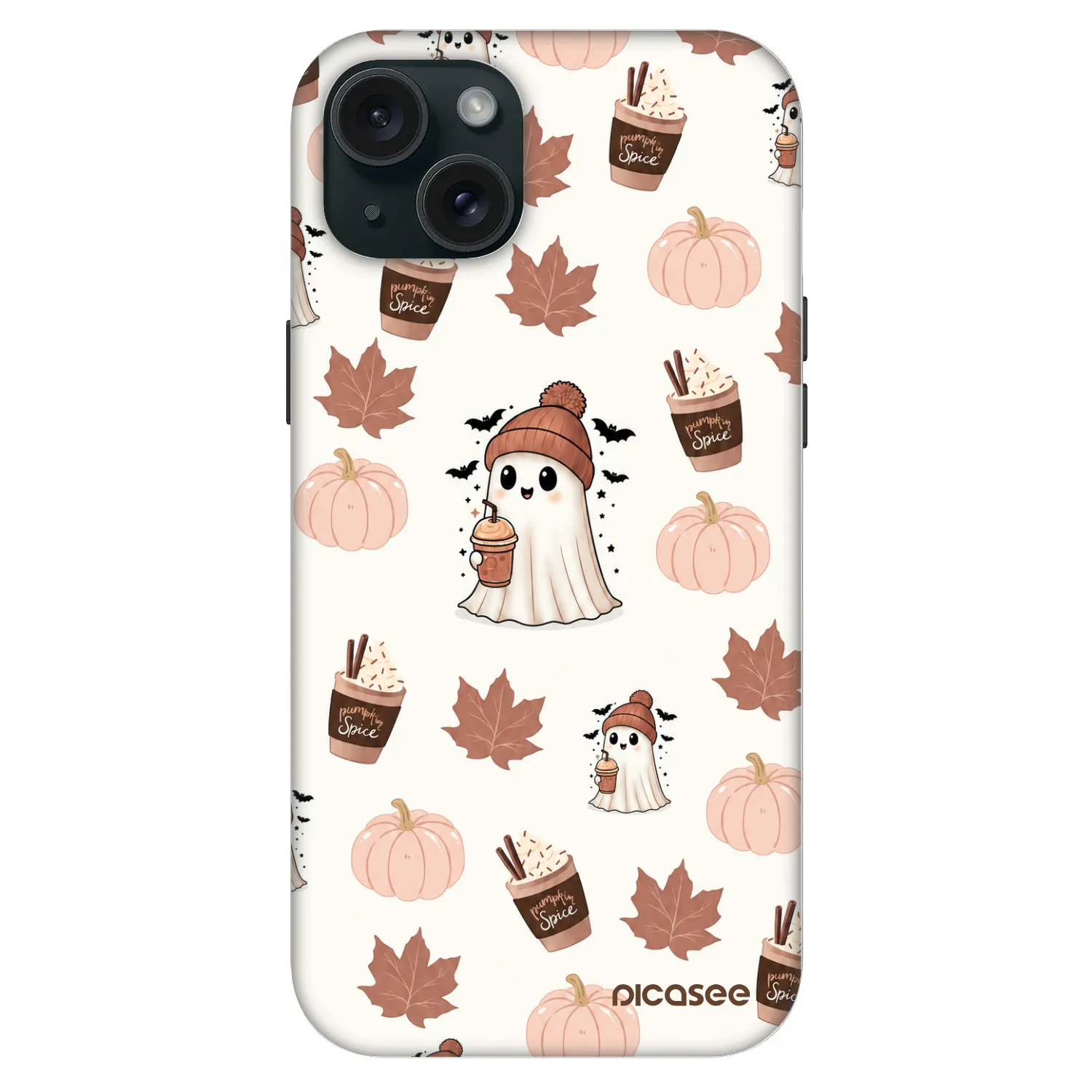 Picasee Fashion Case MagSafe Apple iPhone 15 Plus - Pumpkin spice