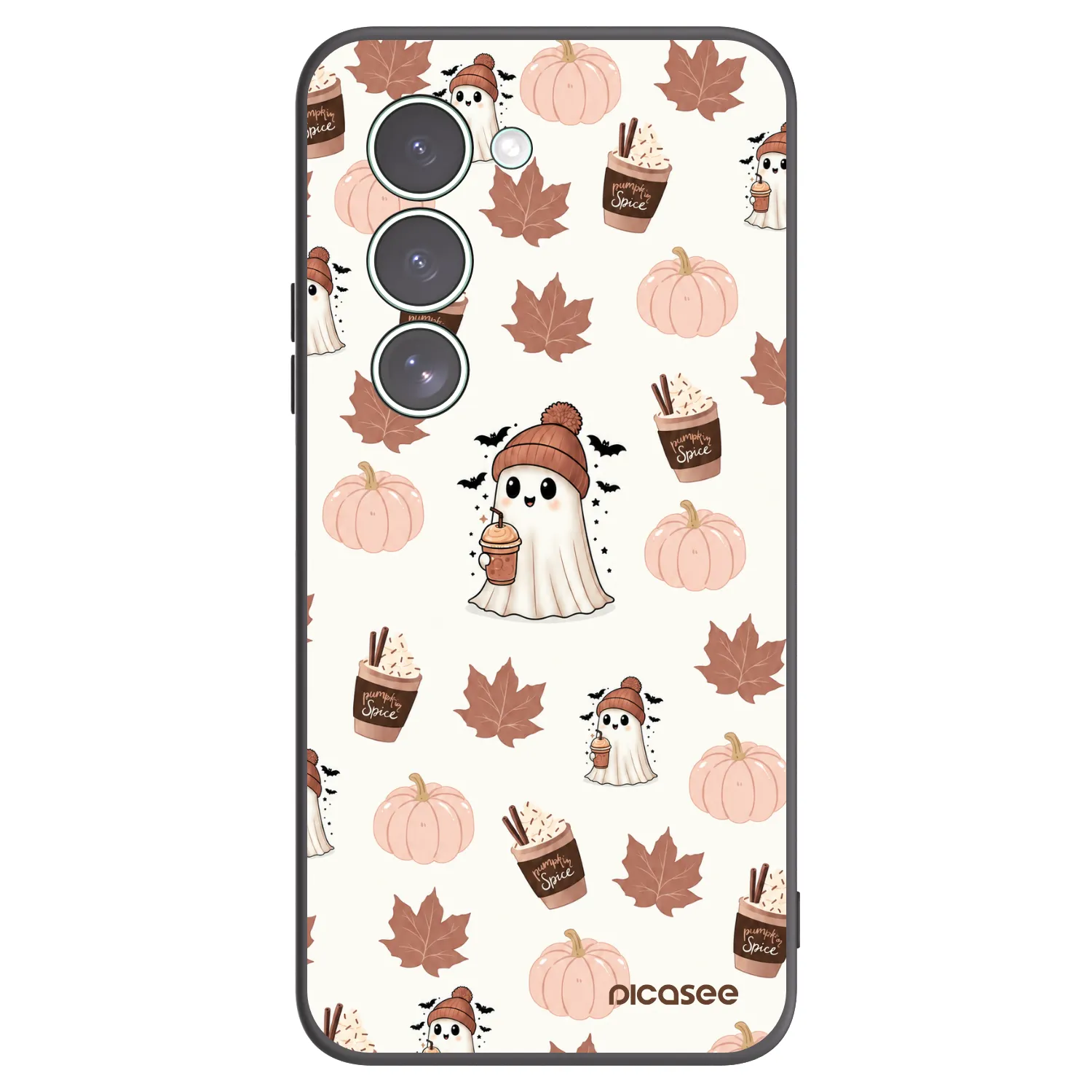 Picasee silikonový černý obal pro Xiaomi Redmi 15 5G - Pumpkin spice