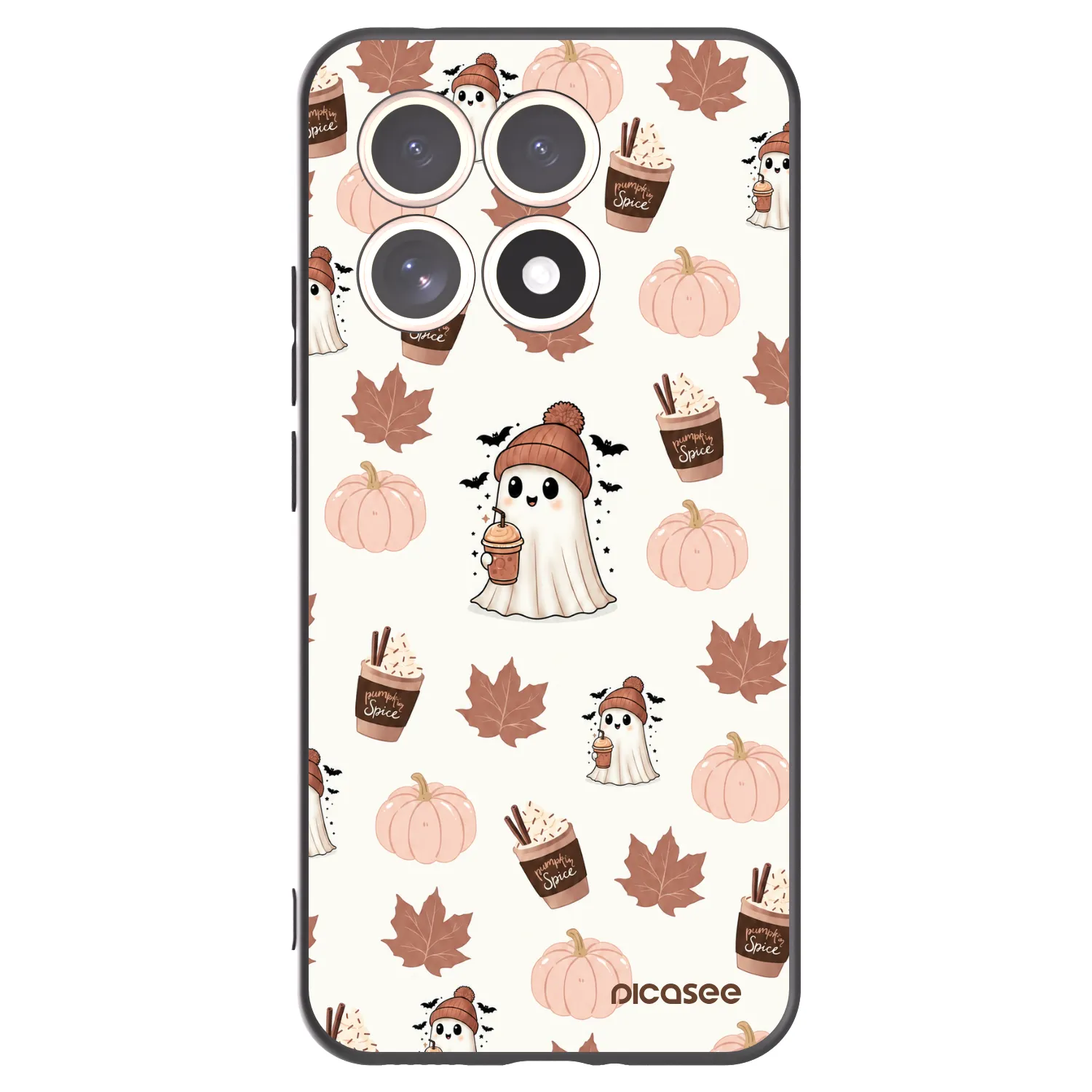 Picasee silikonový černý obal pro Xiaomi 15T - Pumpkin spice