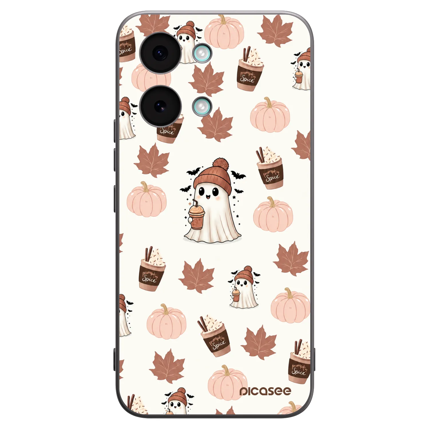 Picasee silikonový černý obal pro Xiaomi Poco X8 Pro Max - Pumpkin spice