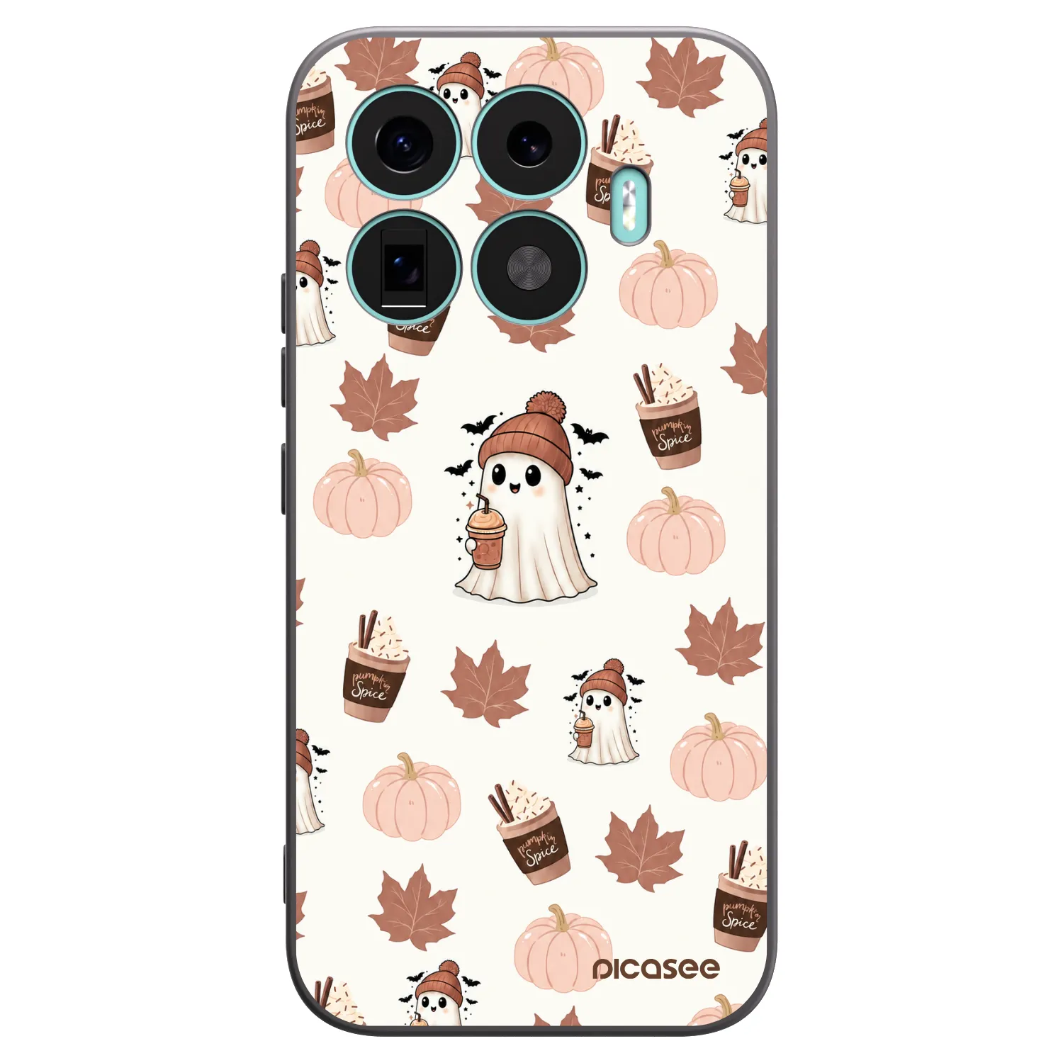 Picasee silikonový černý obal pro Xiaomi 17T - Pumpkin spice