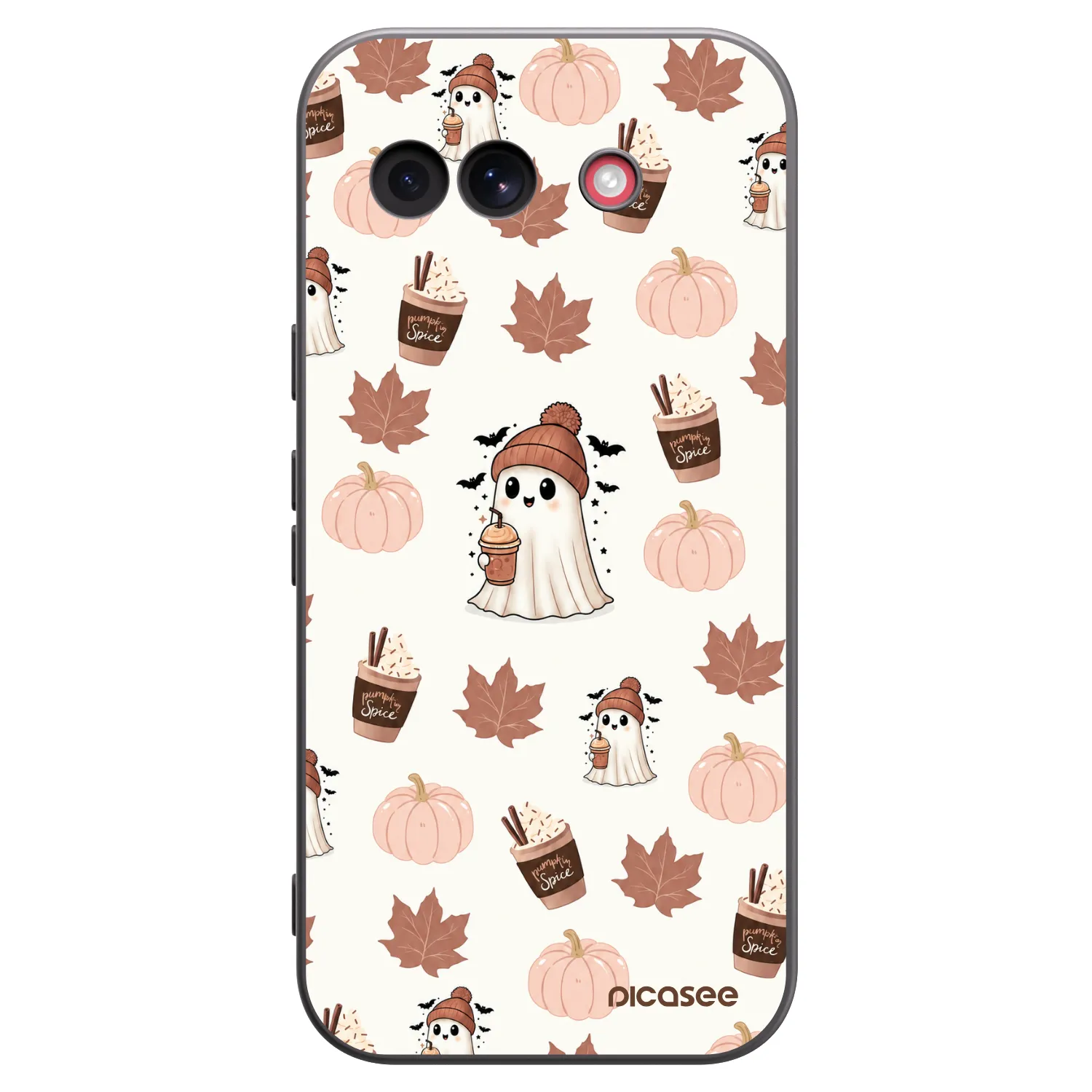Picasee silikonový černý obal pro Google Pixel 10a - Pumpkin spice