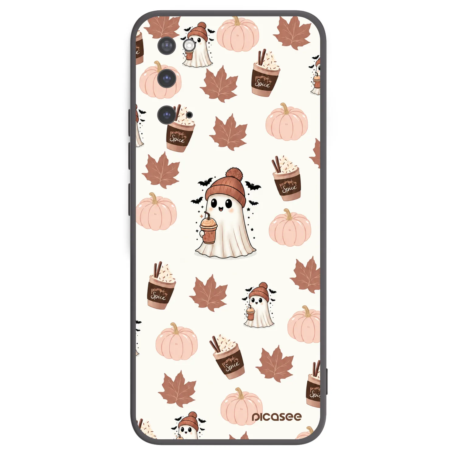 Picasee silikonový černý obal pro Samsung Galaxy S20 G980F - Pumpkin spice