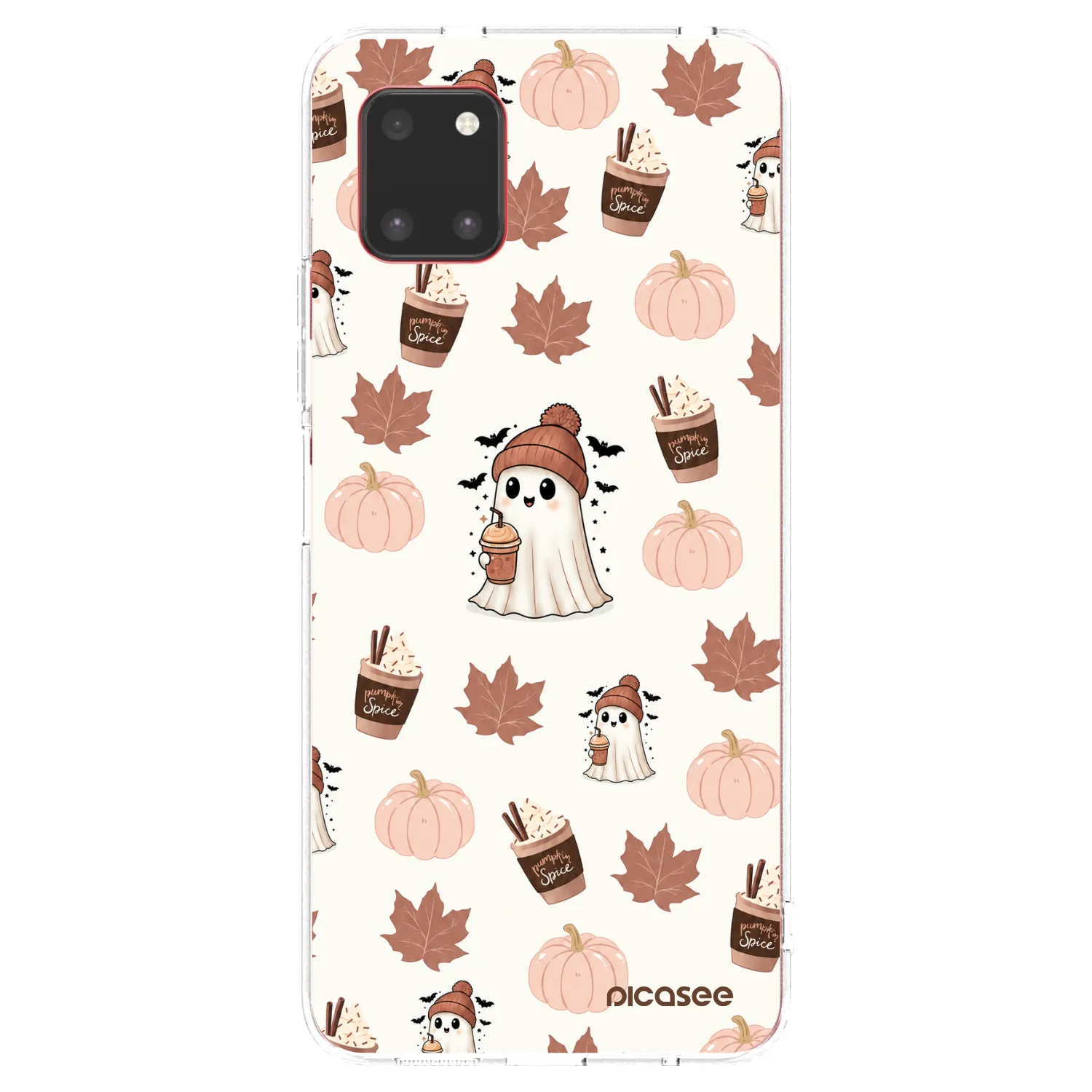 Picasee silikonový průhledný obal pro Samsung Galaxy Note 10 Lite N770F - Pumpkin spice