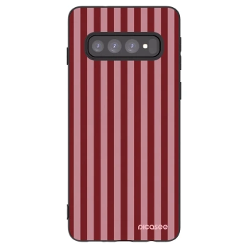 Picasee silikonový černý obal pro Samsung Galaxy S10 G973 - Dawn