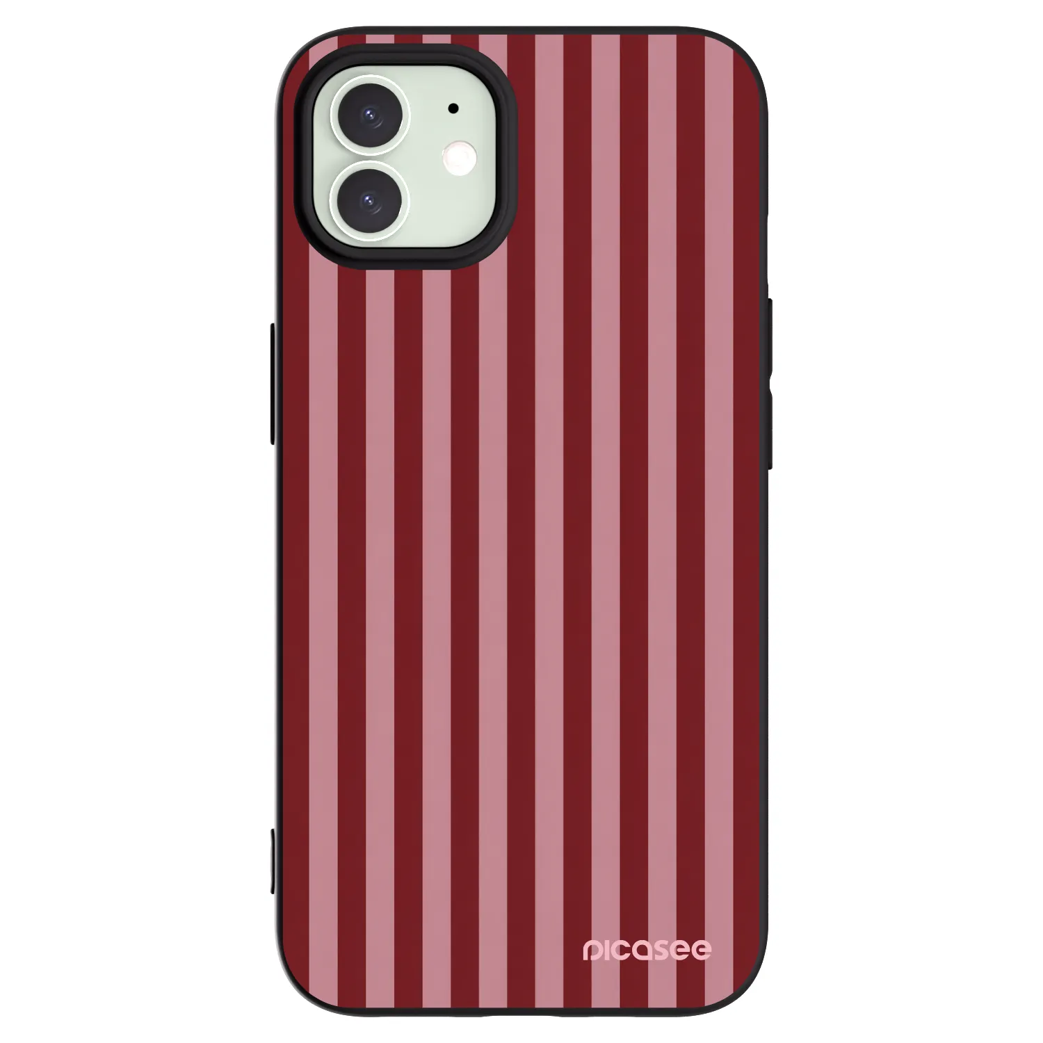 Picasee silikonový černý obal pro Apple iPhone 12 - Dawn