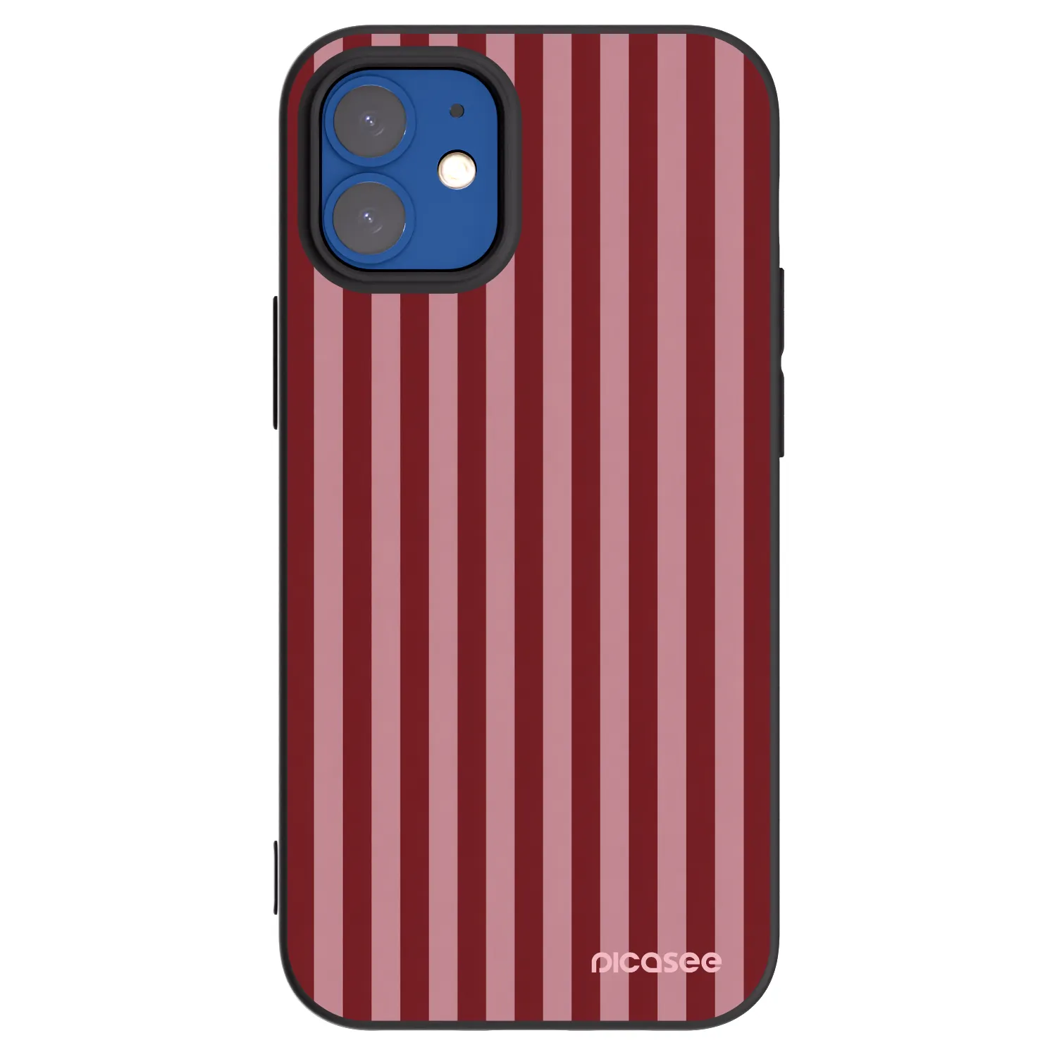 Picasee silikonový černý obal pro Apple iPhone 12 mini - Dawn