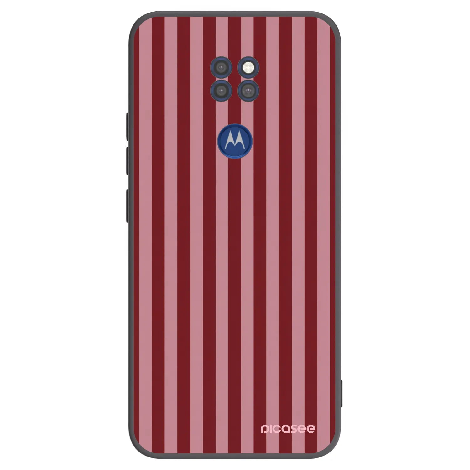 Picasee silikonový černý obal pro Motorola Moto G9 Play - Dawn