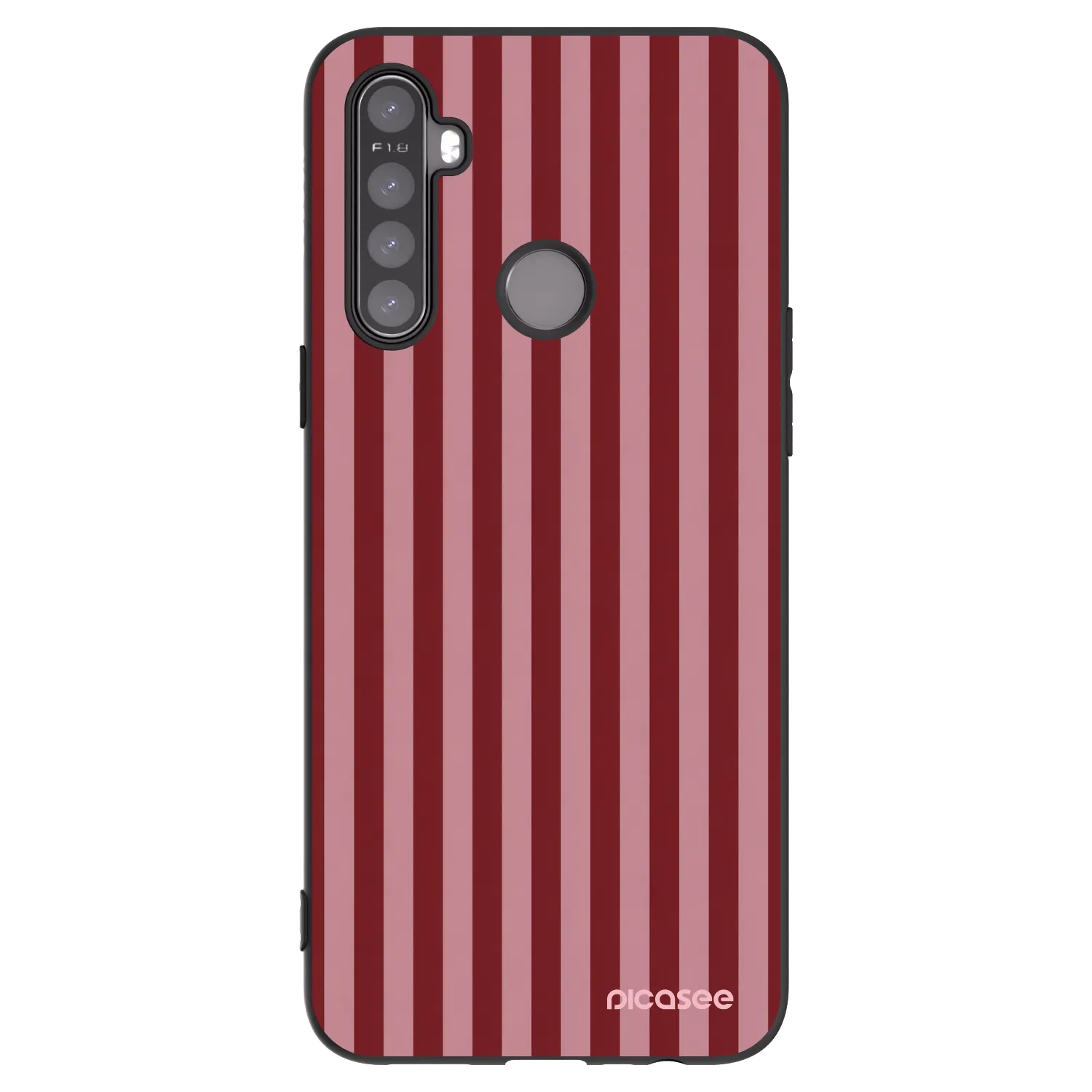 Picasee silikonový černý obal pro Realme 5 - Dawn