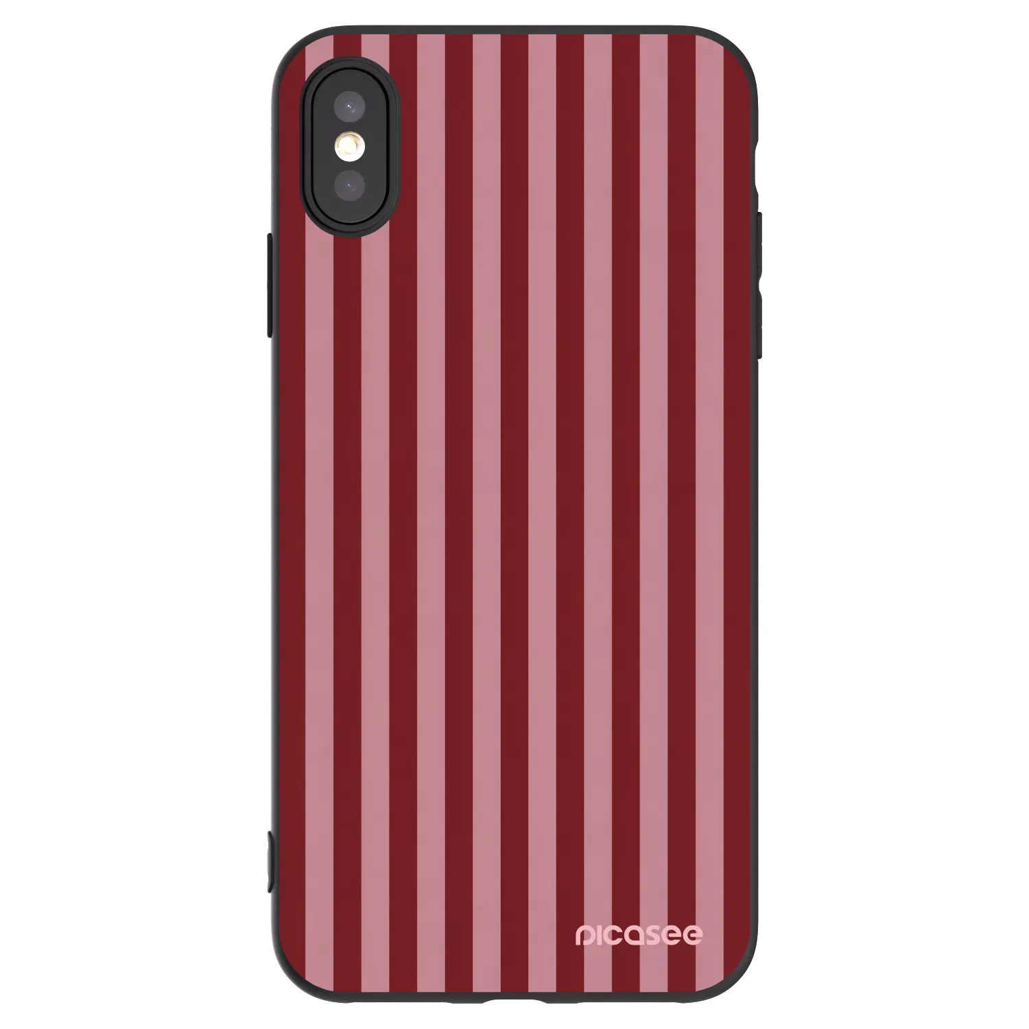 Picasee silikonový černý obal pro Apple iPhone XS Max - Dawn
