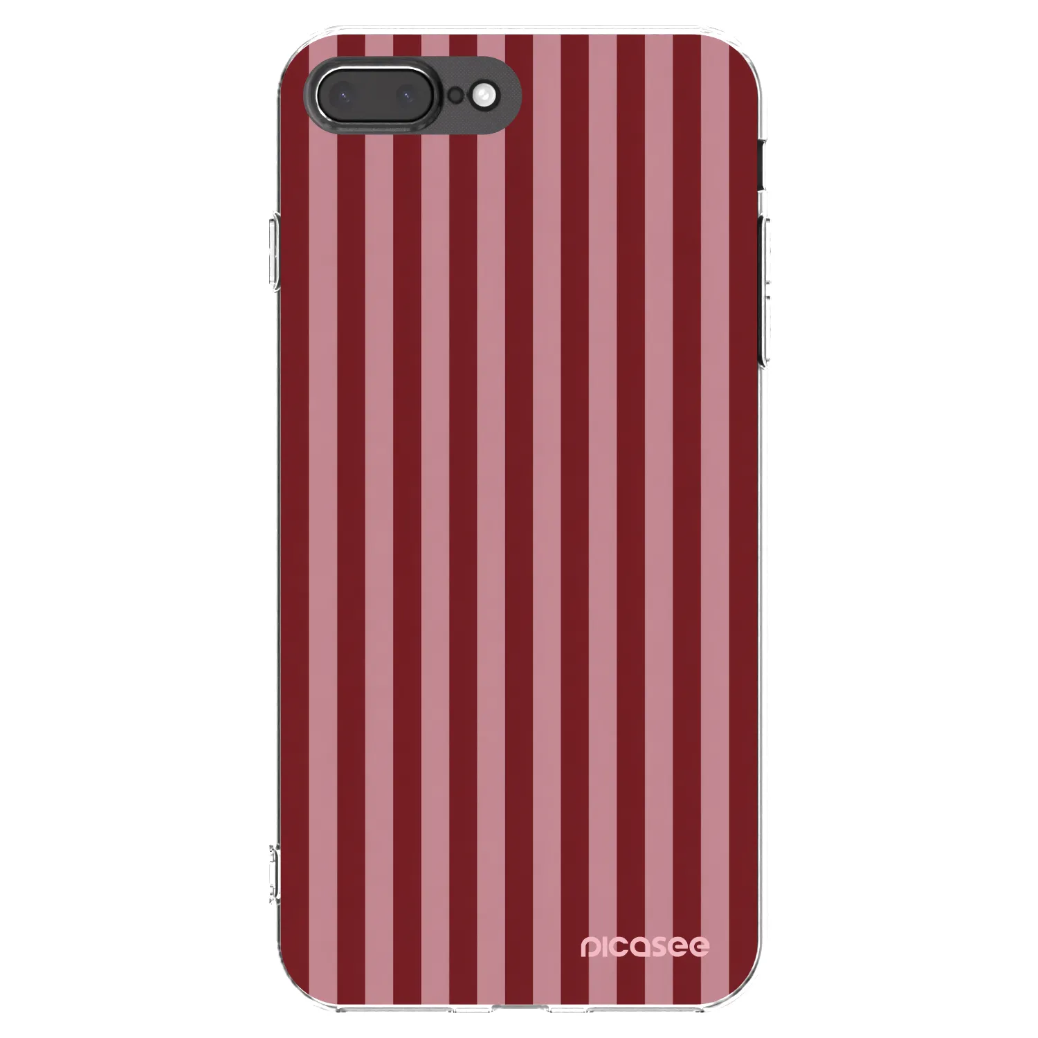 Picasee silikonový průhledný obal pro Apple iPhone 8 Plus - Dawn