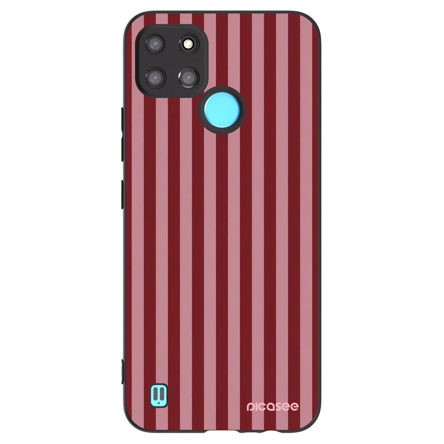 Picasee silikonový černý obal pro Realme C21Y - Dawn
