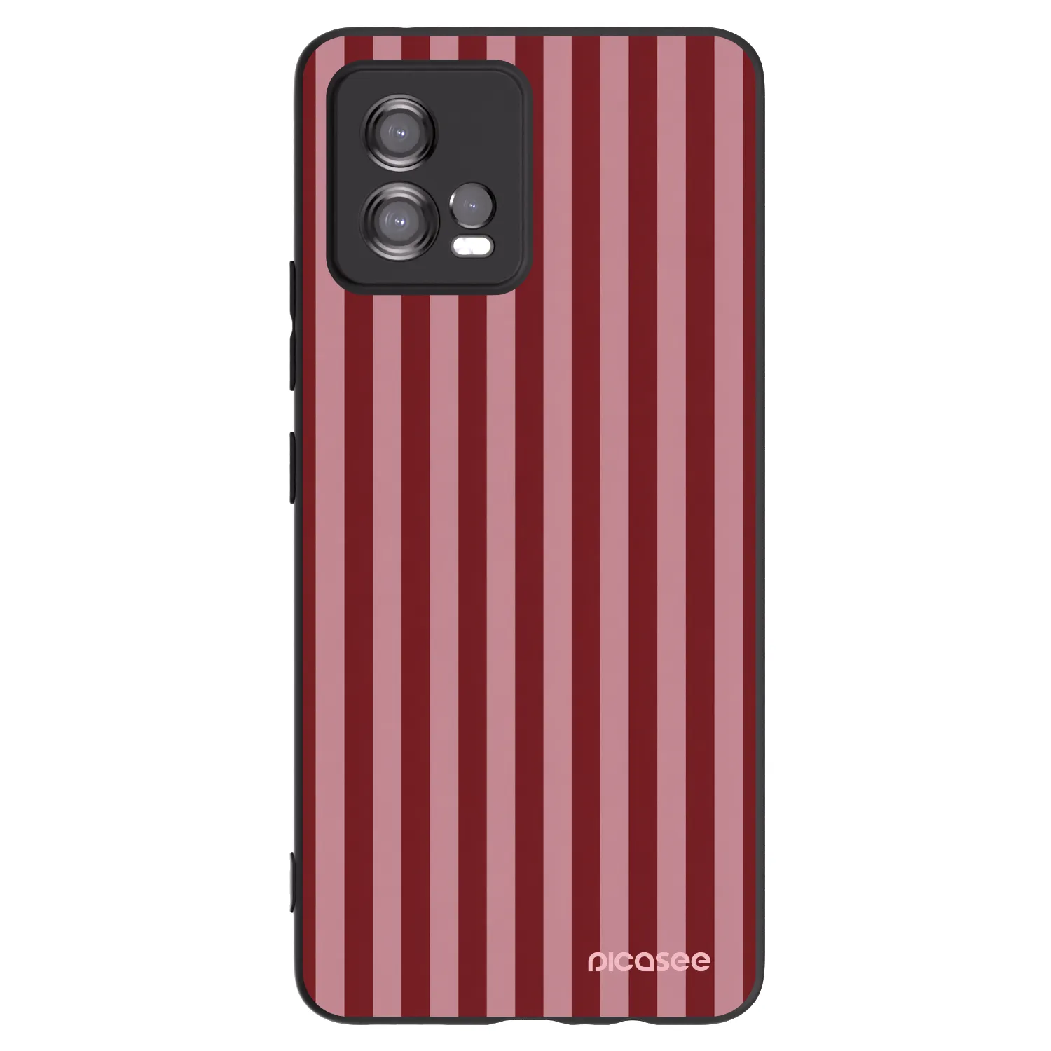 Picasee silikonový černý obal pro Motorola Moto G72 - Dawn
