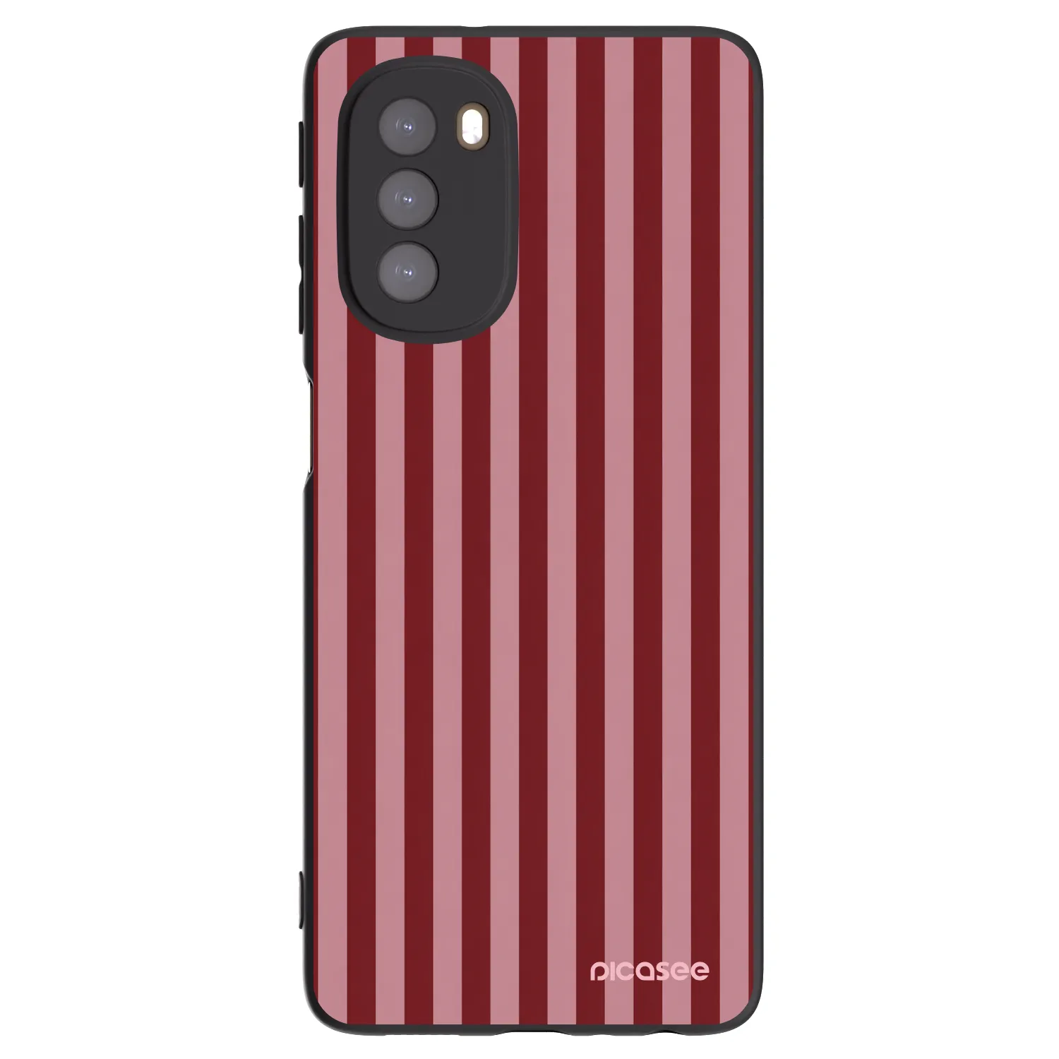 Picasee silikonový černý obal pro Motorola Moto G51 - Dawn