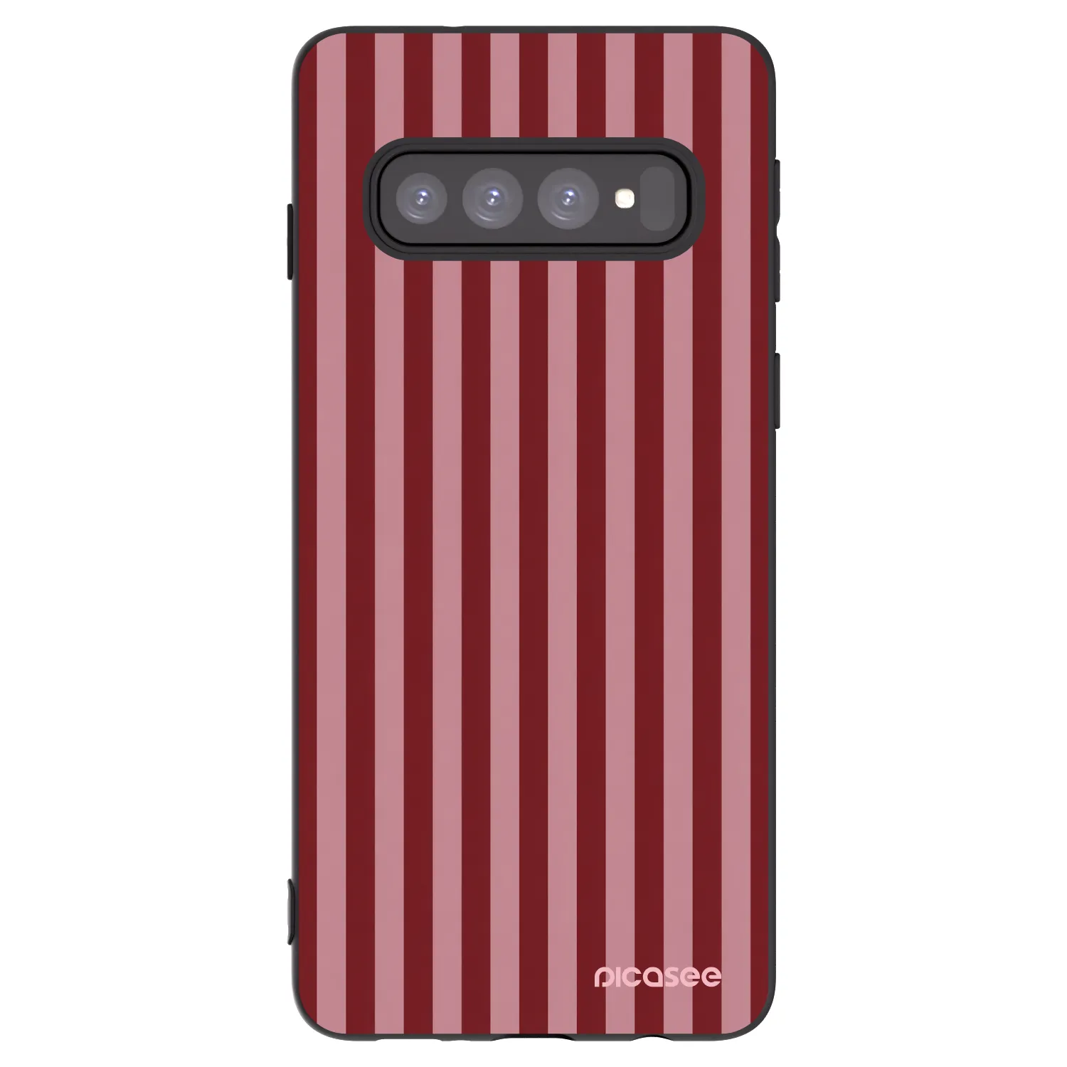 Picasee silikonový černý obal pro Samsung Galaxy S10 G973 - Dawn