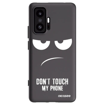 Picasee silikonový černý obal pro Xiaomi 11T Pro - Nešahej mi na telefon