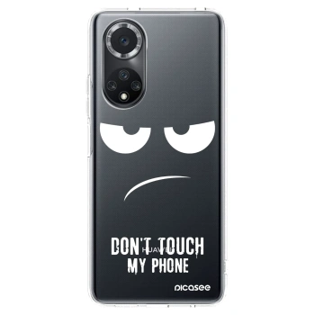 Picasee silikonový průhledný obal pro Huawei Nova 9 SE - Nešahej mi na telefon