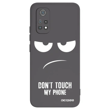 Picasee silikonový černý obal pro Xiaomi Poco M4 Pro - Nešahej mi na telefon