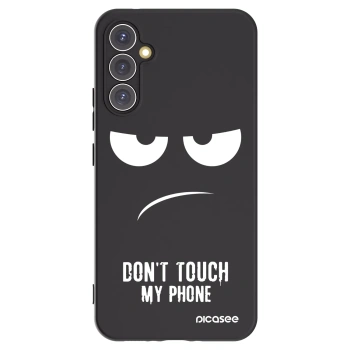 Picasee silikonový černý obal pro Samsung Galaxy A34 5G A346B - Nešahej mi na telefon
