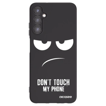 Picasee silikonový černý obal pro Samsung Galaxy A05s A057G - Nešahej mi na telefon