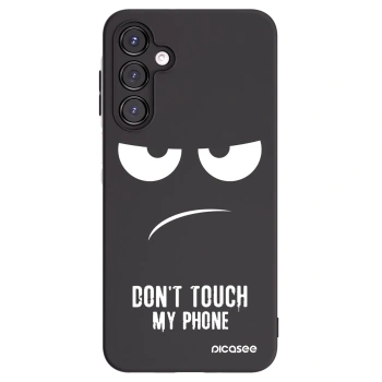 Picasee silikonový černý obal pro Samsung Galaxy A16 5G - Nešahej mi na telefon