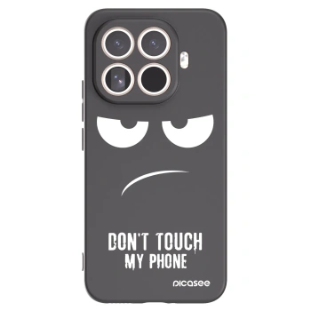 Picasee silikonový černý obal pro Xiaomi 15T Pro - Nešahej mi na telefon