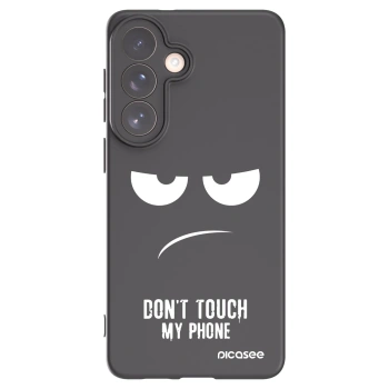 Picasee silikonový černý obal pro Samsung Galaxy S26+ - Nešahej mi na telefon
