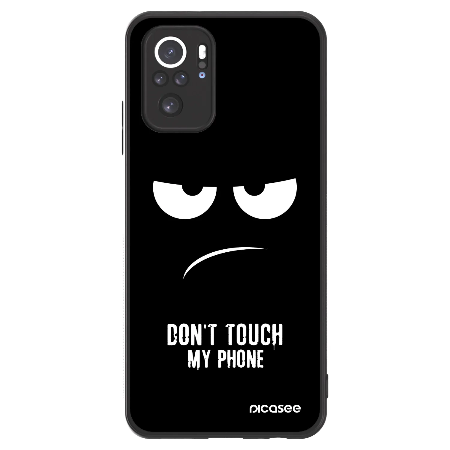 Picasee ULTIMATE CASE pro Xiaomi Redmi Note 10 - Nešahej mi na telefon