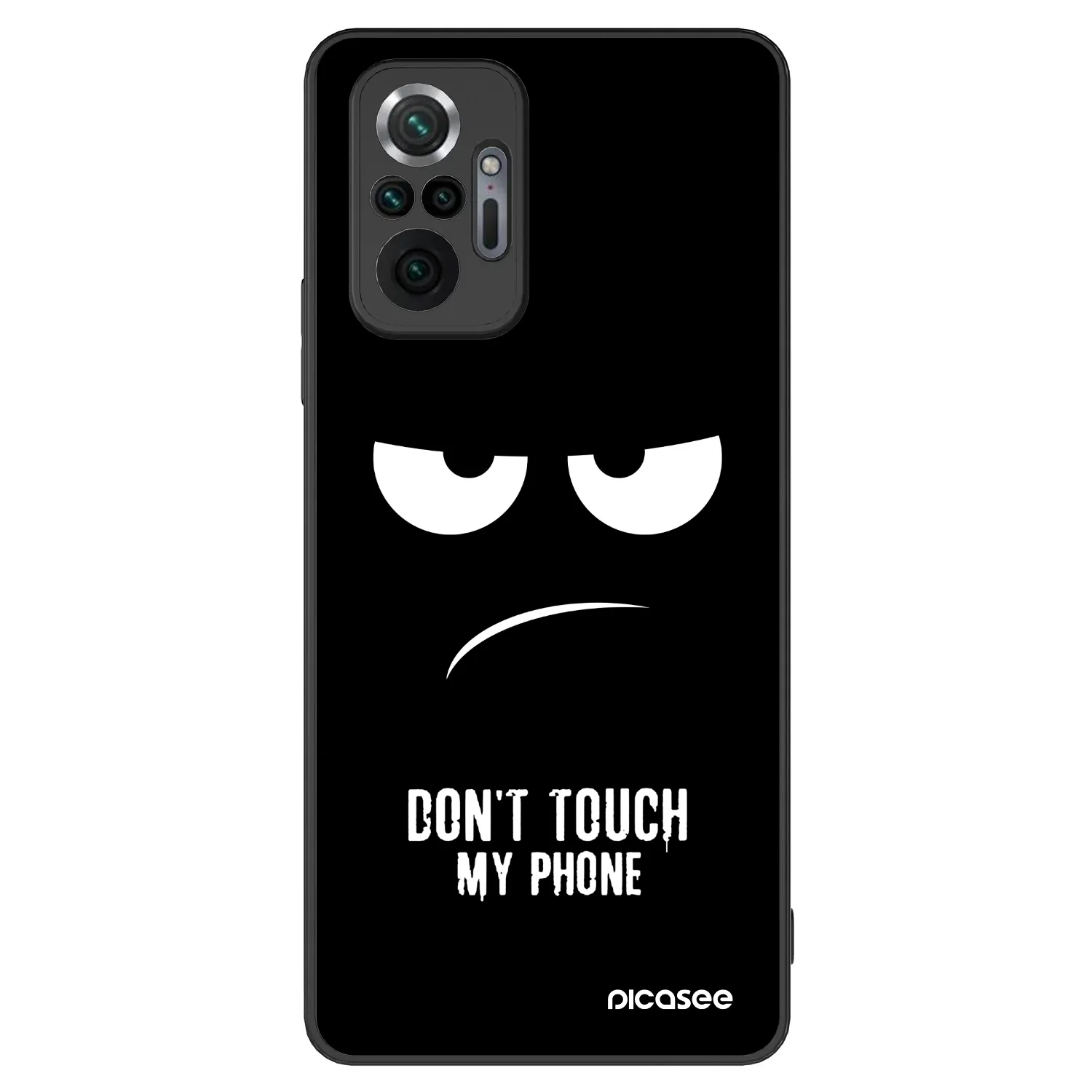 Picasee ULTIMATE CASE pro Xiaomi Redmi Note 10 Pro - Nešahej mi na telefon