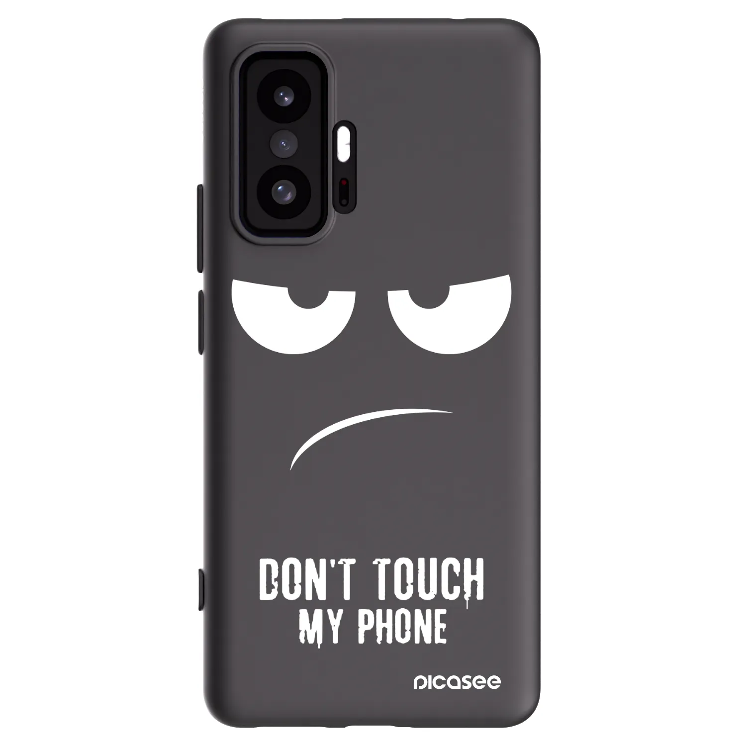 Picasee silikonový černý obal pro Xiaomi 11T Pro - Nešahej mi na telefon
