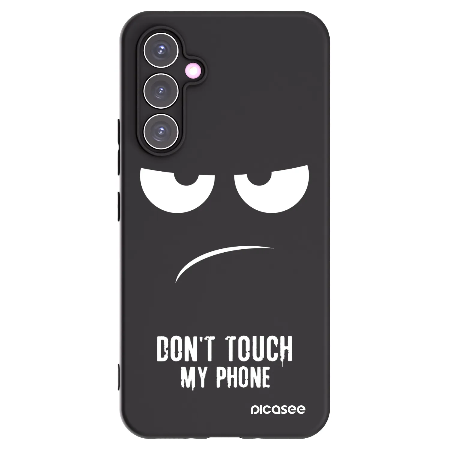 Picasee silikonový černý obal pro Samsung Galaxy A54 5G A546B - Nešahej mi na telefon