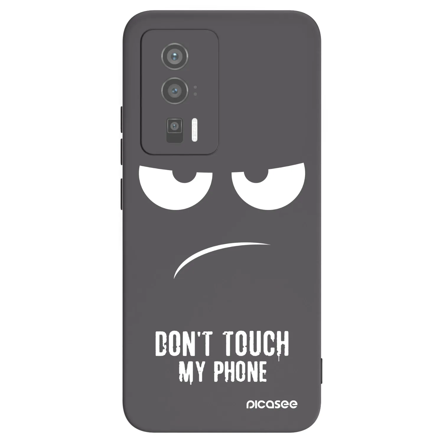 Picasee silikonový černý obal pro Xiaomi Poco F5 Pro 5G - Nešahej mi na telefon