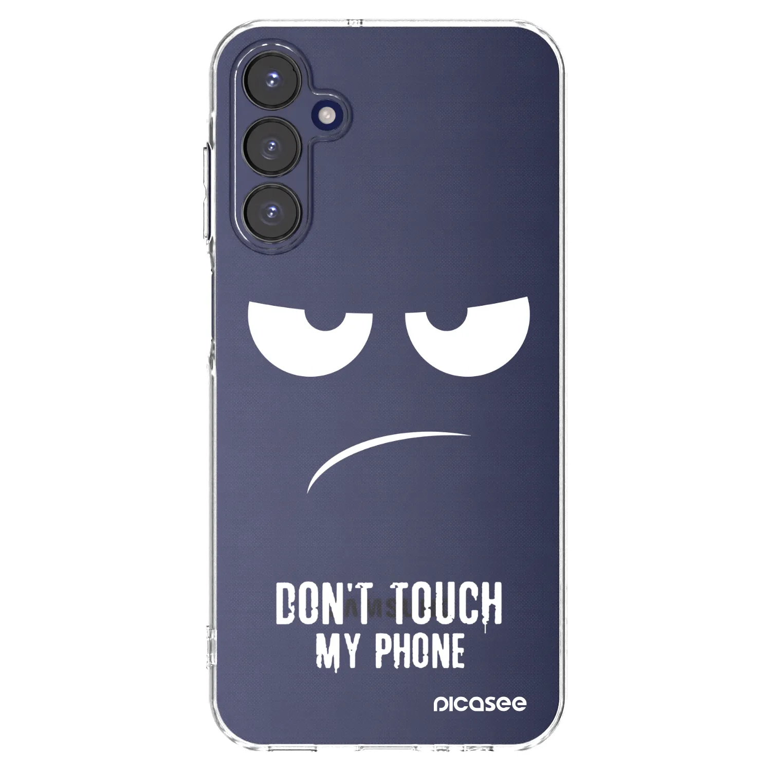 Picasee silikonový průhledný obal pro Samsung Galaxy A15 A155F 4G - Nešahej mi na telefon