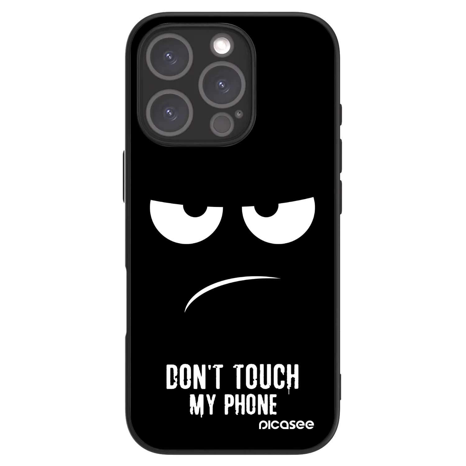 Picasee ULTIMATE CASE MagSafe pro Apple iPhone 16 Pro - Nešahej mi na telefon