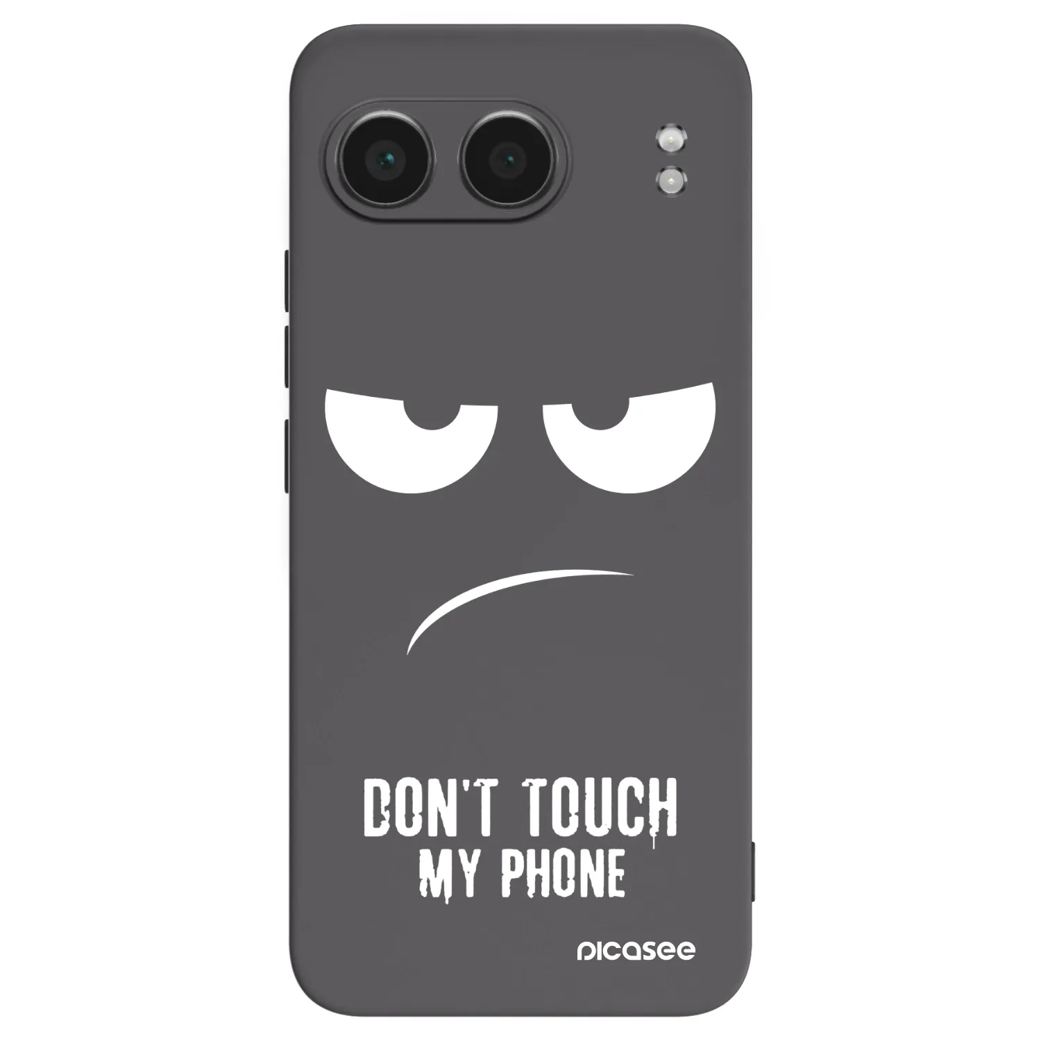 Picasee silikonový černý obal pro OnePlus Nord 4 - Nešahej mi na telefon