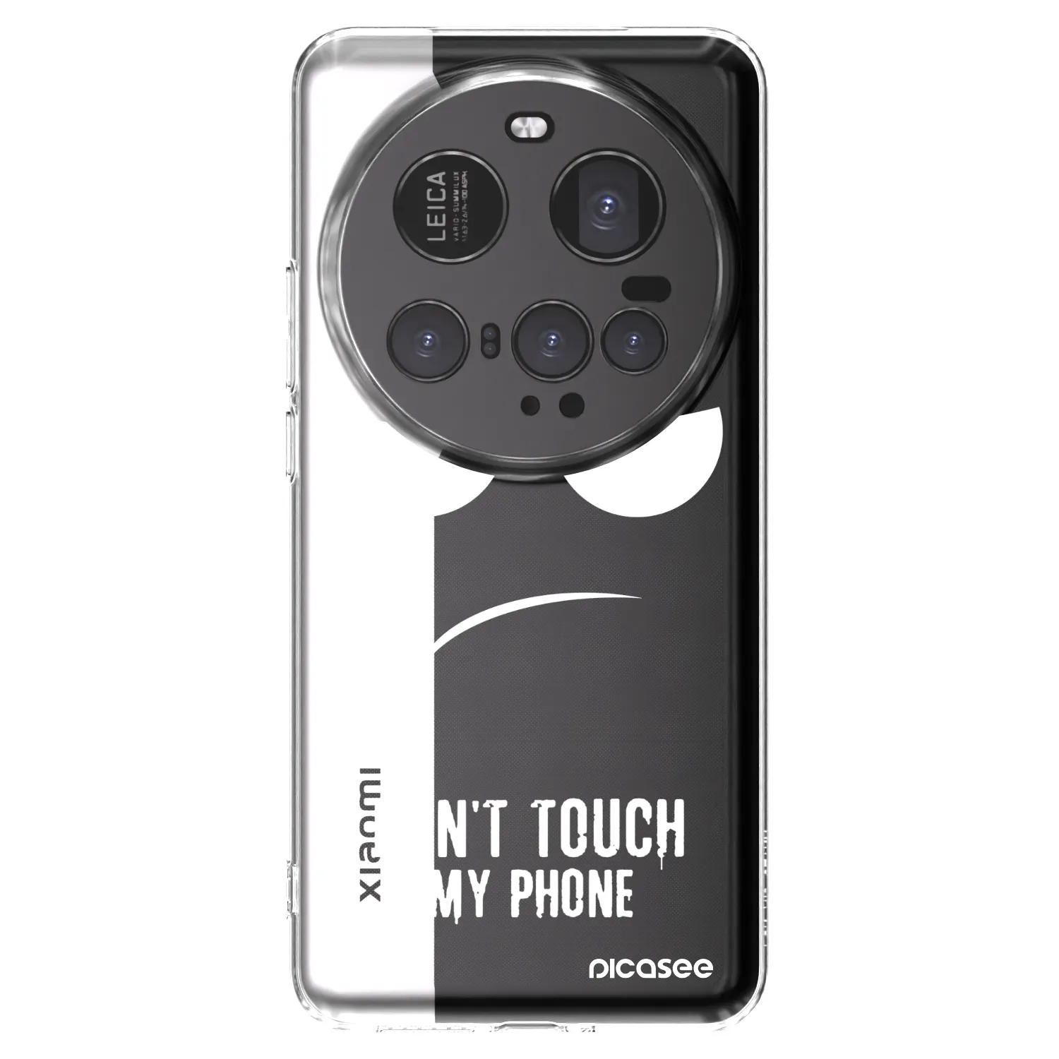 Picasee silikonový průhledný obal pro Xiaomi 15 Ultra - Nešahej mi na telefon