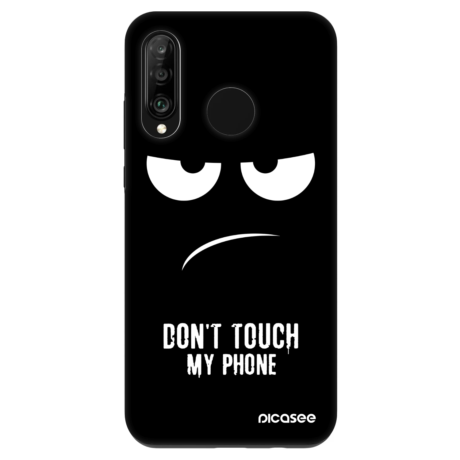 Picasee Fashion Case pro Huawei P30 Lite - Nešahej mi na telefon