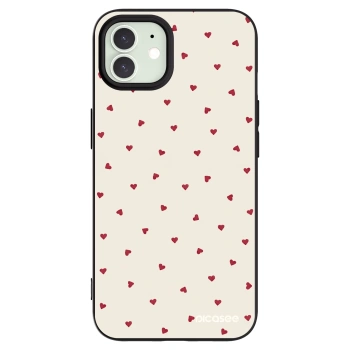 Picasee silikonový černý obal pro Apple iPhone 12 - Little Love
