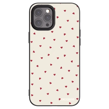 Picasee silikonový černý obal pro Apple iPhone 12 Pro Max - Little Love