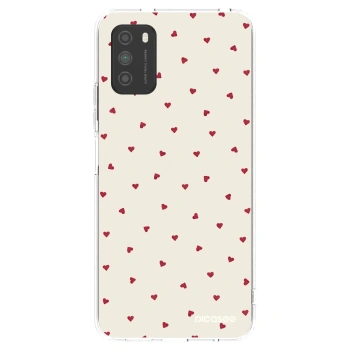 Picasee silikonový průhledný obal pro Xiaomi Poco M3 - Little Love