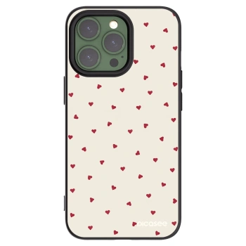 Picasee silikonový černý obal pro Apple iPhone 13 Pro - Little Love