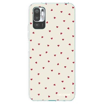Picasee silikonový průhledný obal pro Xiaomi Redmi Note 10 5G - Little Love