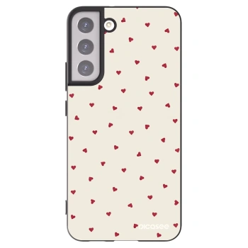 Picasee silikonový černý obal pro Samsung Galaxy S22+ 5G - Little Love