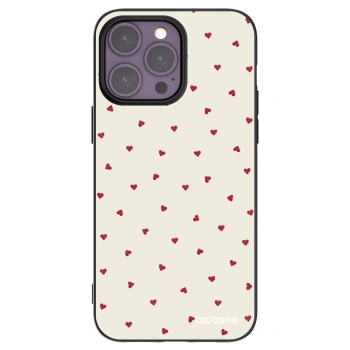 Picasee silikonový černý obal pro Apple iPhone 14 Pro Max - Little Love