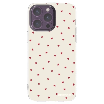 Picasee silikonový průhledný obal pro Apple iPhone 14 Pro Max - Little Love
